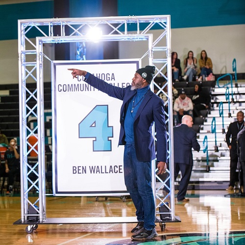 Ben Wallace Jersey Retirement